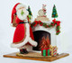 Katherine's Collection 15" Santa Claus is Coming to Town Santa at Midnight Scene 28-128171