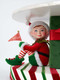 Katherine's Collection 30 cm Kerstman komt naar de stad Naughty and Nice Cake Stand 28-128245 -3