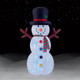 Brite Star 8' Snowman With Disco Lights Inflatable Christmas Decoration 49-113-00