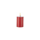Uyuni 4" Flicker Flame Red Votive Battery Candle 4134515 -2