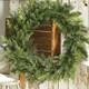 Raz 28" Real Feel Cedar Pine Greenery Christmas Wreath W4102412