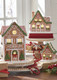 Raz LED Lighted Holiday Spice Gingerbread House Christmas House Figure 