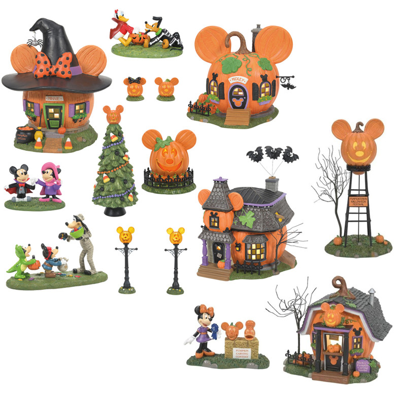 Department 56 Disney Village Mickey's Pumpkintown House Department 56
