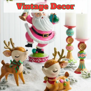 vintage christmas decor