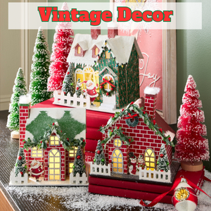 vintage christmas decor