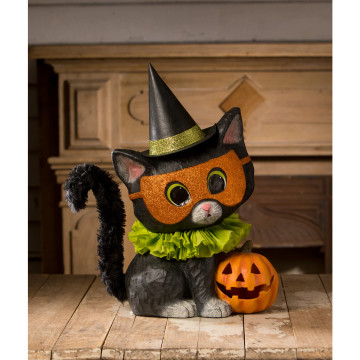 【レア】Bethany Lowe ハロウィン　猫　置物 Bethany Lowe 9.5