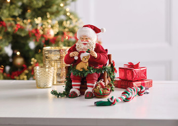 Department 56 Possible Dreams Santa Yappy Holidays Figure