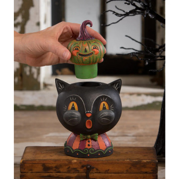 【レア】Bethany Lowe ハロウィン　猫　置物 Bethany Lowe 8