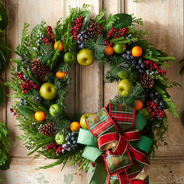 　Decorated Christmas Wreath W4511745_edit__60723.