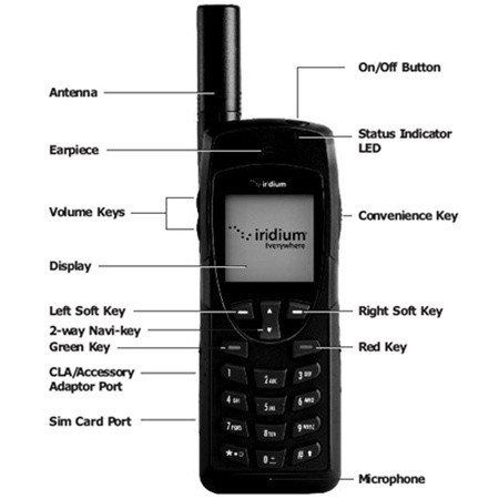 9555 Iridium 9555 Satellite Phone Demo Kit | NorthernAxcess