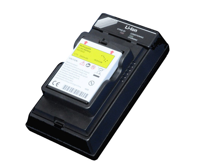SatStation SingleBay External Battery Charger for Iridium Satellites