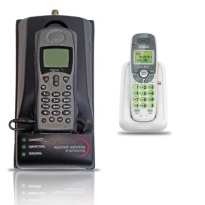 ASE Iridium 9505A Docking Station with 9505A Satellite Phone and Cordless Phone Base Station 