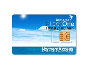 Inmarsat Fleet One Prepaid 50 Unit Sim Card 