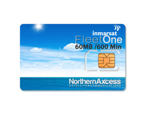 Inmarsat Fleet One Prepaid 300 Unit Sim Card 