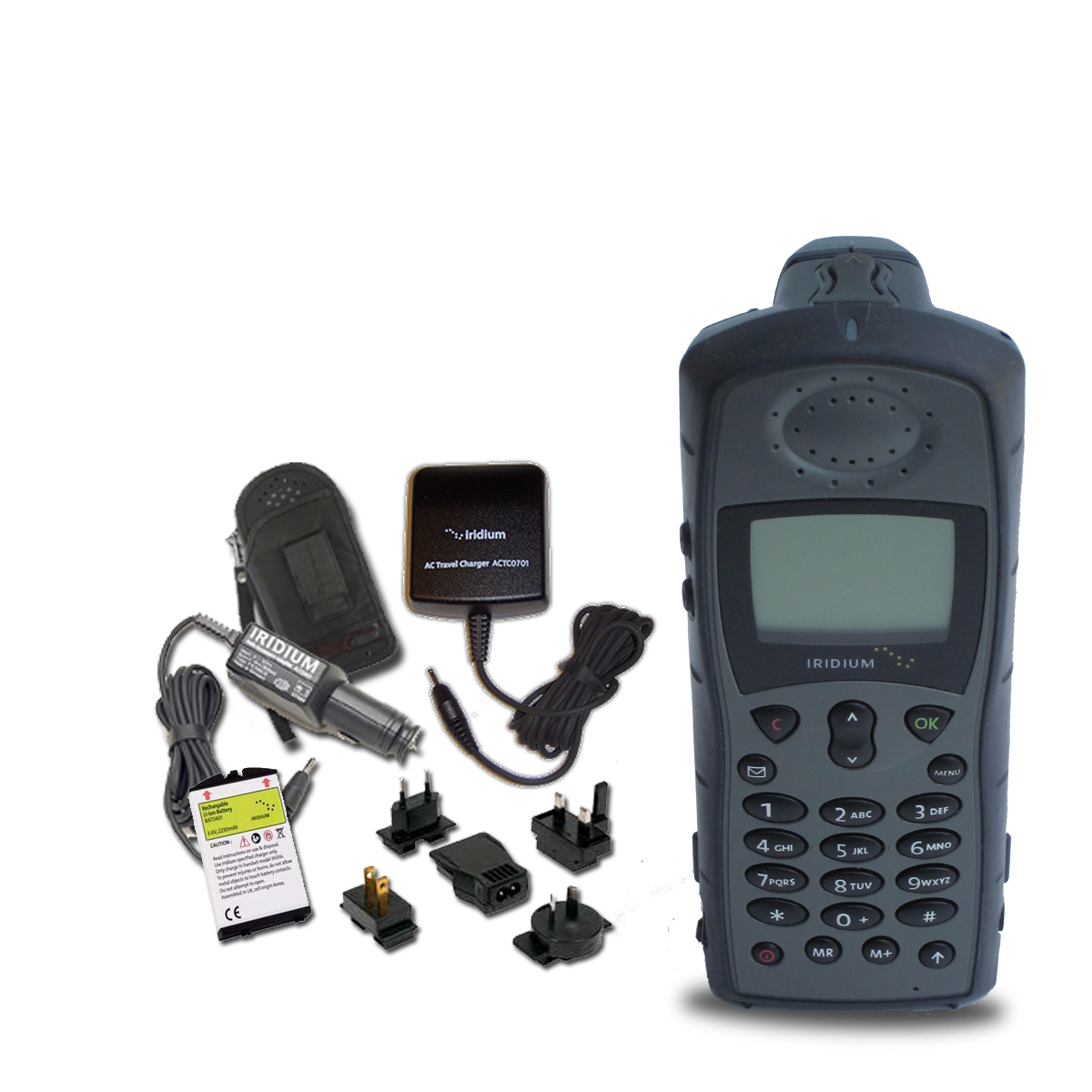 Iridium 9505A Used/Refurb Global Roaming Kit w/Airtime & Case