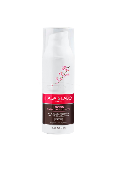 Loción Facial Humectante SPF30 Ácido Hialurónico Hada Labo Tokyo