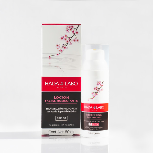 Loción Facial Humectante SPF30 Ácido Hialurónico Hada Labo Tokyo