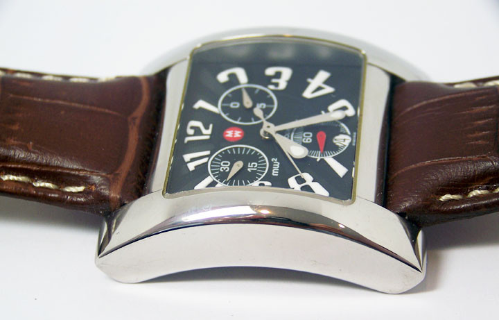 Have one to sell? Sell now S/Steel Mens MICHELE MW2 Square  display picture 1