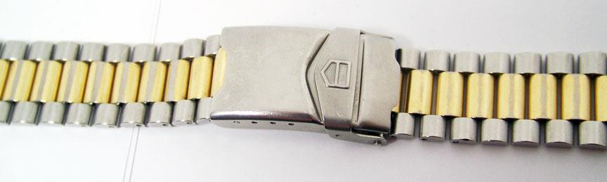 Original S/Steel TAG HEUER 18 mm 305/31 Bracelet for 665.713T in