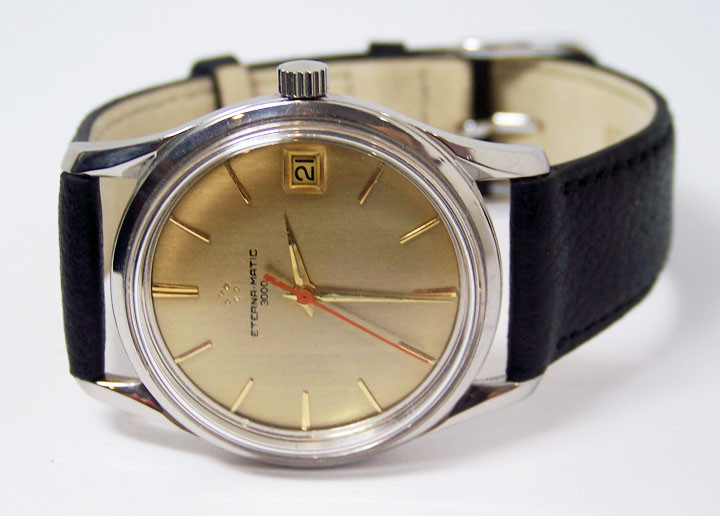 ETERNA-MATIC 3000 Automatic Watch c.1970 Cal.1466U* EXLNT