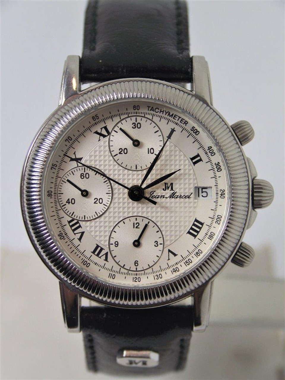 Mens S/Steel JEAN MARCEL Chronograph Automatic watch 160.134 in MINT  Condition