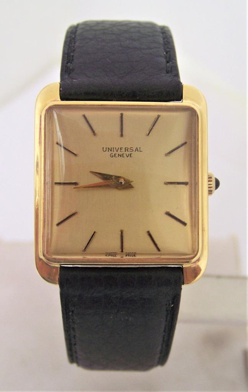 1950's UNIVERSAL GENEVE Manual Watch Cal. 231 14K Gold Filled 17J Vint –  SECOND HAND HOROLOGY