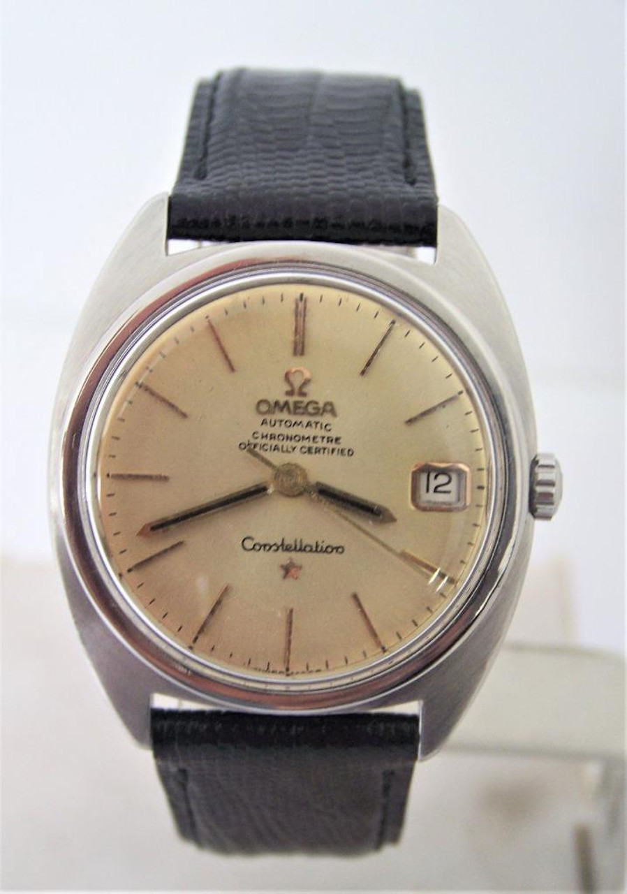 Vintage S/Steel OMEGA CONSTELLATION CHRONOMETER Automatic Watch