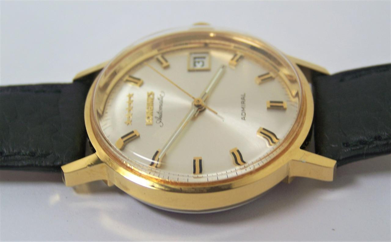 Vintage LONGINES 5 Star ADMIRAL Automatic Watch 1960s Cal