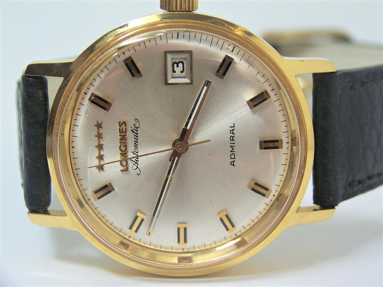 Vintage LONGINES 5 Star ADMIRAL Automatic Watch 1960s Cal