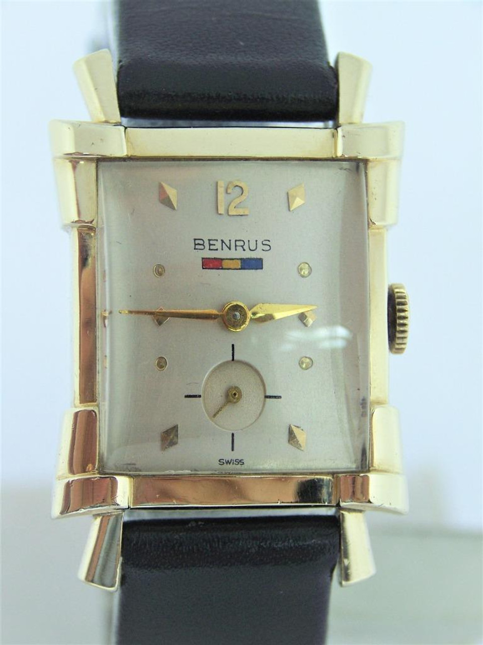 Benrus 10k Gold Watch | vlr.eng.br