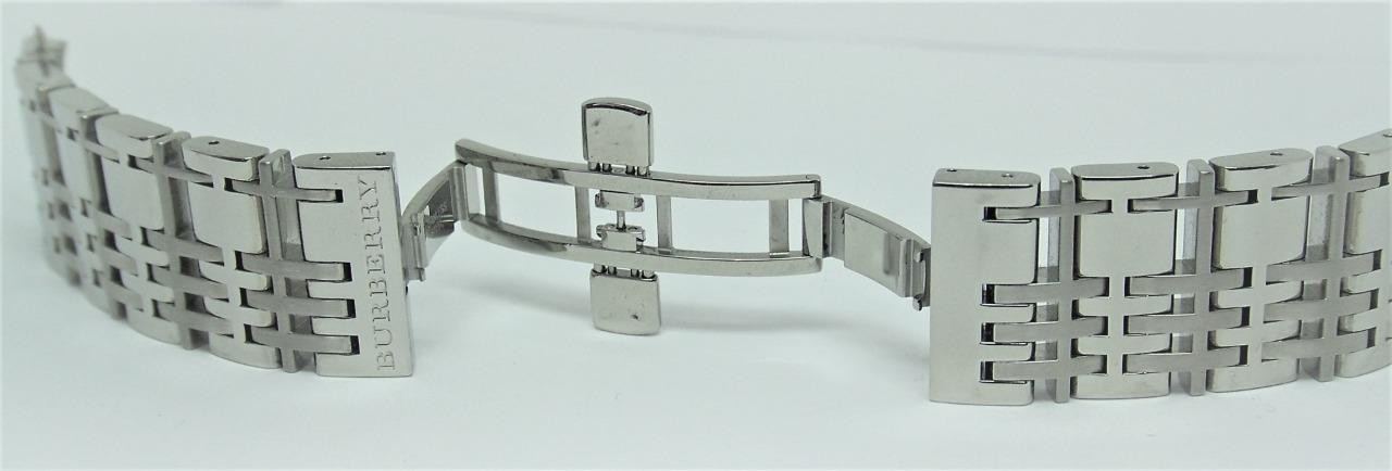 Original S/Steel BURBERRY Watch Bracelet for BU2303 Model* 22 mm