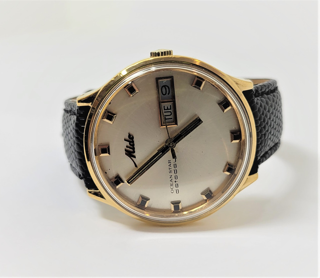 Vintage MIDO OCEAN STAR Automatic Day Date 36 mm watch 5059* EXLNT