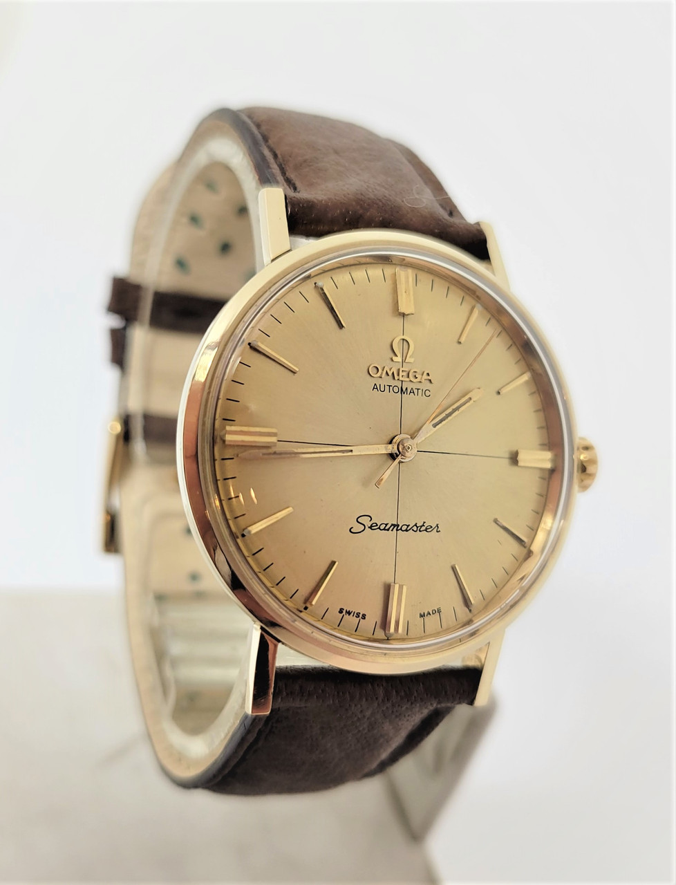 Vintage Solid 14k OMEGA SEAMASTER 