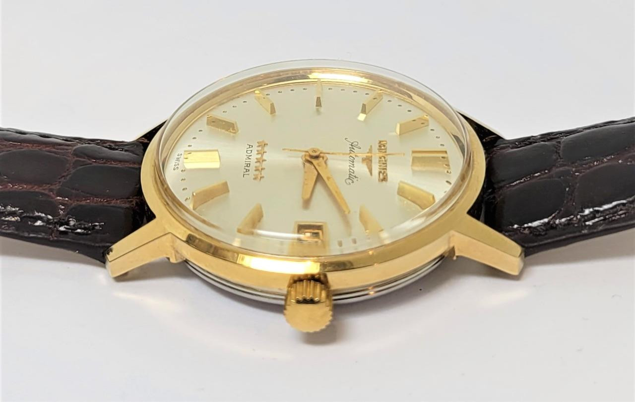 LONGINES ADMIRAL ロンジン腕時計 AUTOMATIC Vintage 18k GP LONGINES ADMIRAL Automatic Watch c.1966 Cal