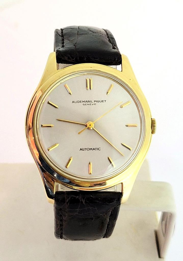Vintage 18k Gold AUDEMARS PIGUET Mens Automatic Watch c.1960  display picture 1