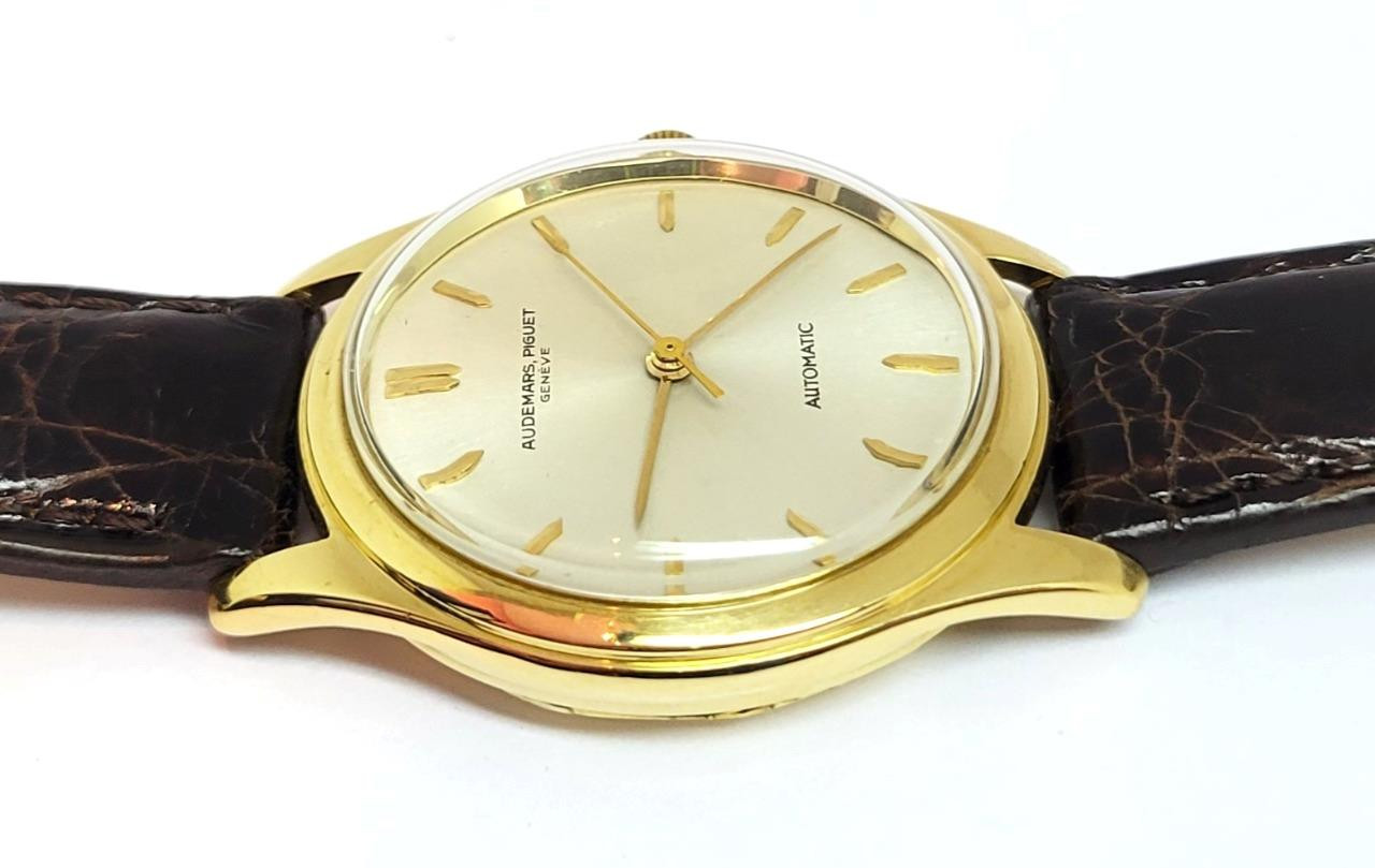 Vintage 18k Gold AUDEMARS PIGUET Mens Automatic Watch Cal