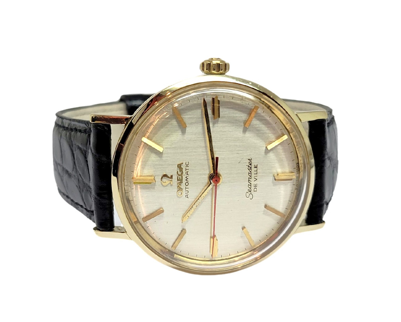 Vintage Men's 14k OMEGA SEAMASTER Automatic Watch Cal.550 LL6590-1
