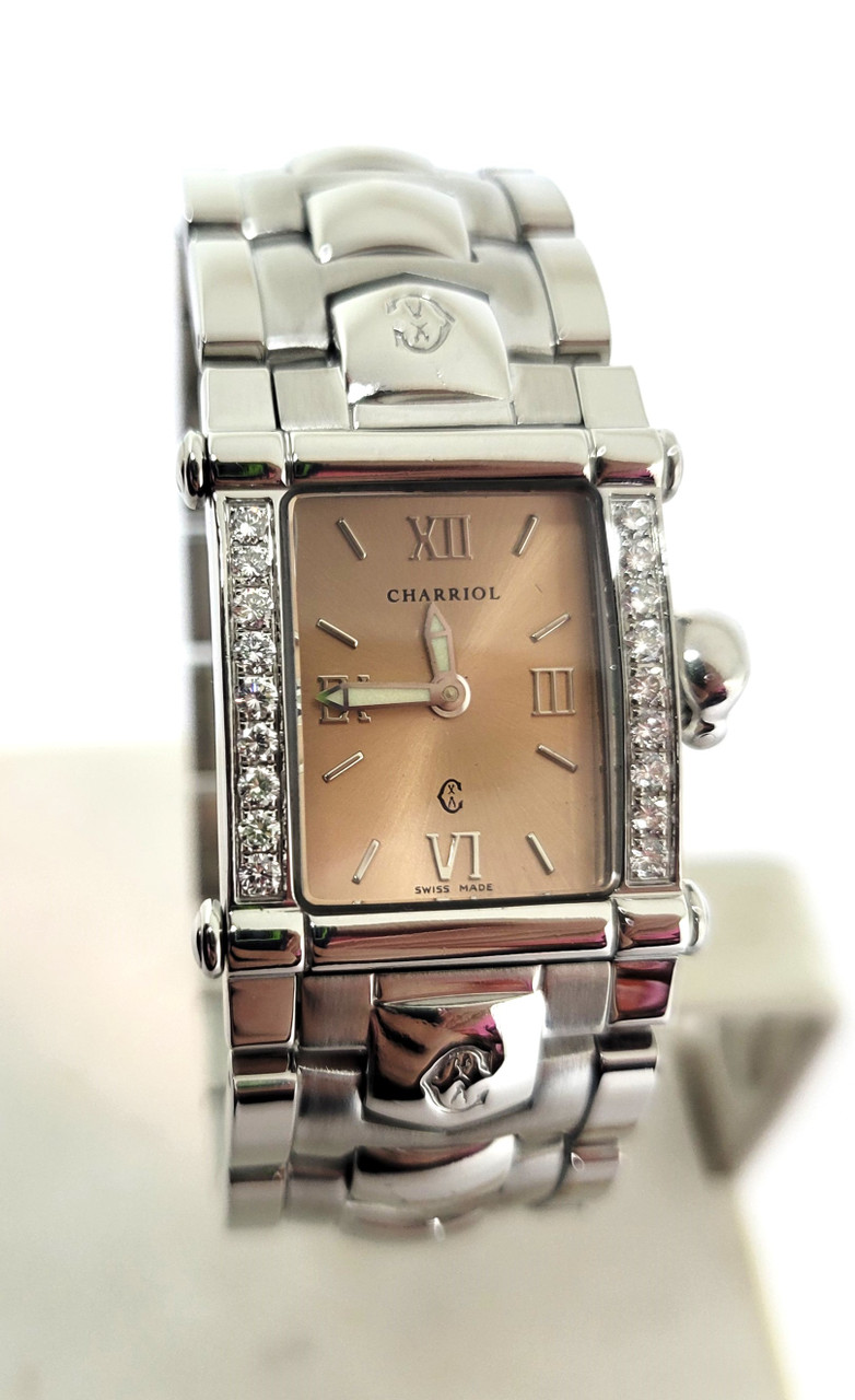 Ladies PHILIPPE CHARRIOL Columbus RARE W/ Diamonds Watch ref  display picture 1