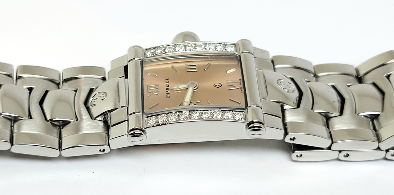 Ladies PHILIPPE CHARRIOL Columbus RARE W/ Diamonds Watch ref