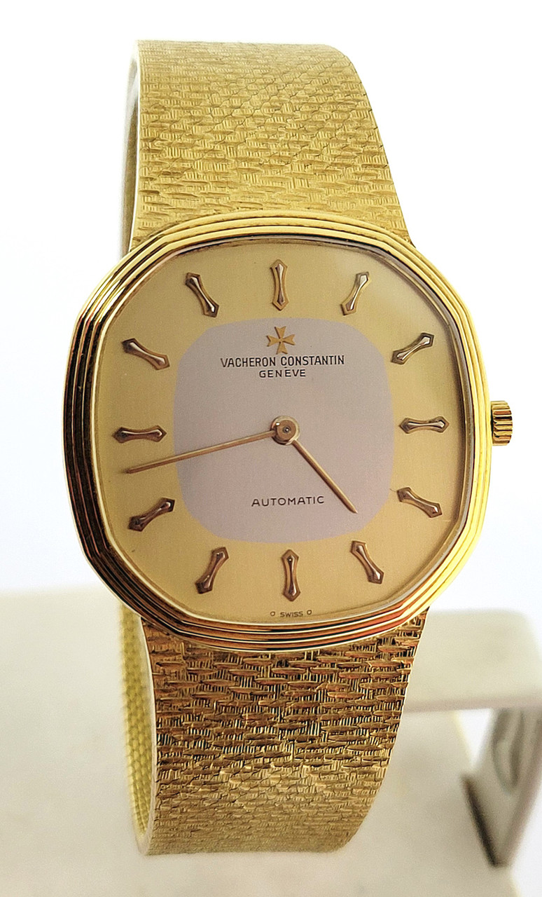 Vintage Solid 18k Yellow Gold VACHERON CONSATNTIN Automatic Watch