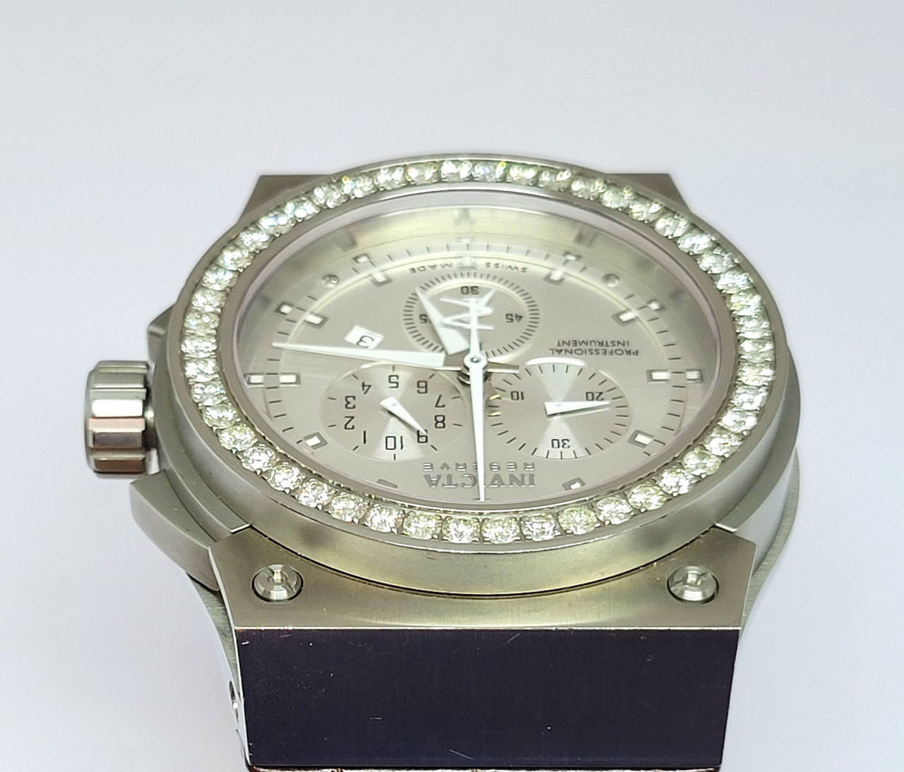Mens INVICTA Russian 1959 AKULA Swiss Made 5287 with 3.95 ct