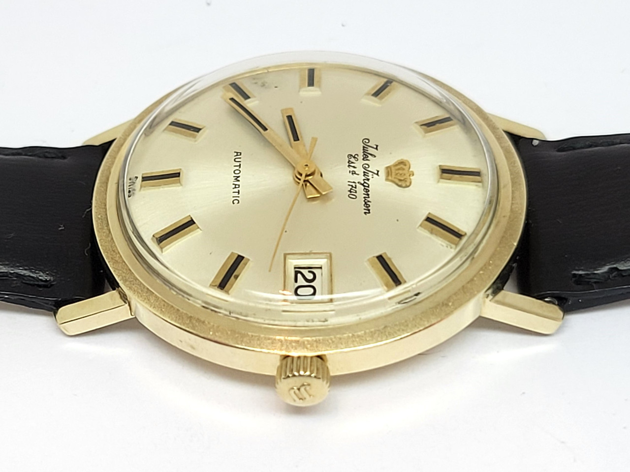 Auctions Jules Jurgensen 14k Gold Watch Jules Jurgensen 14k Watch