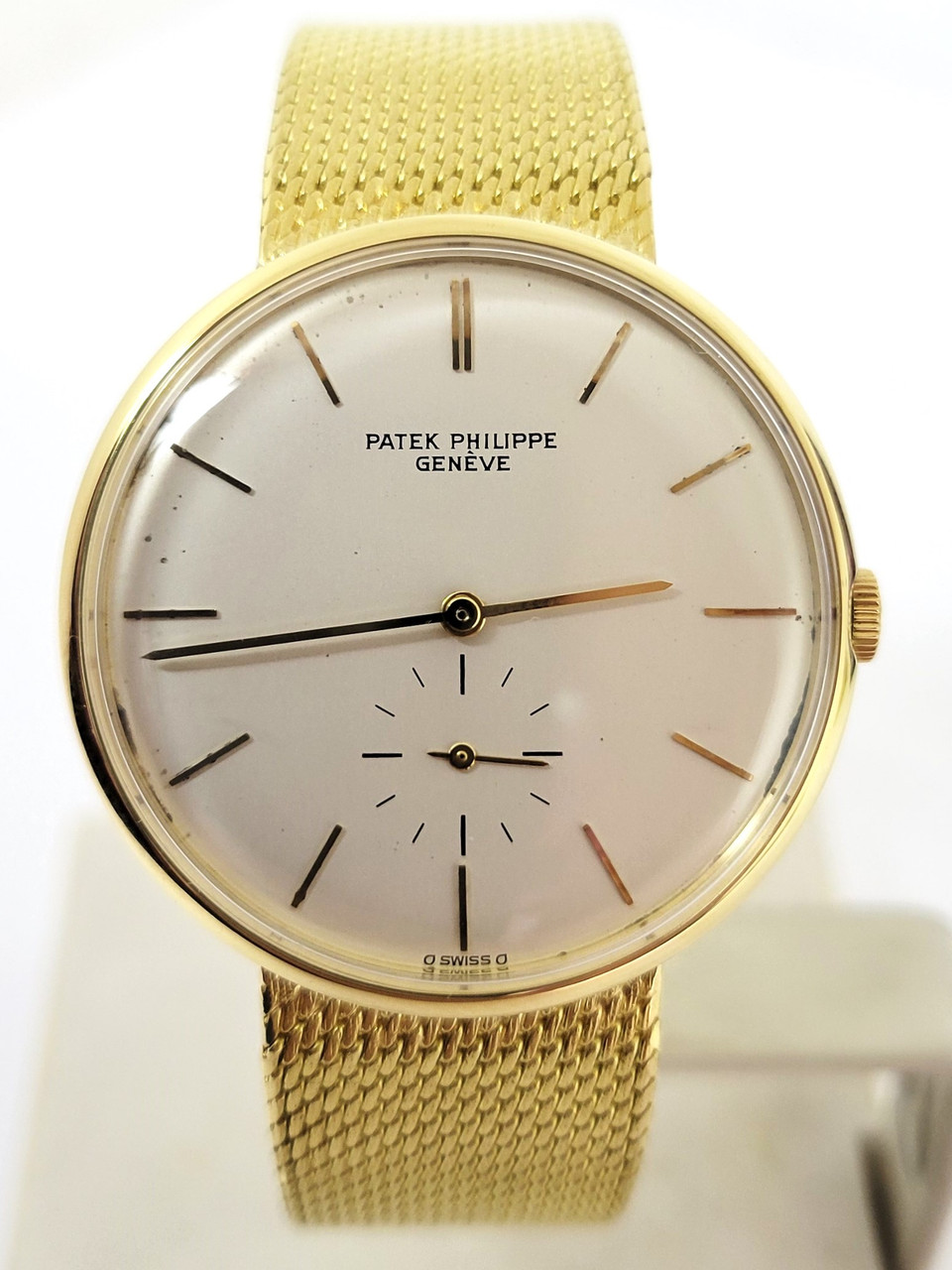 Vintage 18k Yellow Gold PATEK PHILIPPE Calatrava Winding Watch