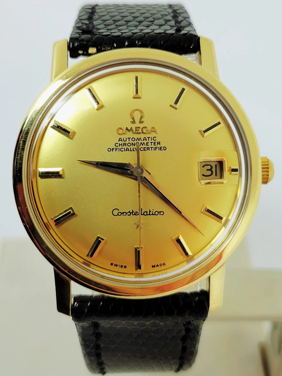 OMEGA Constellation CD168.027 YG Bezel Cal.564 Automatic Men\'s Watch_954309 Stainless Steel Case Gold Plated Band OMEGA Constellation  main image 2