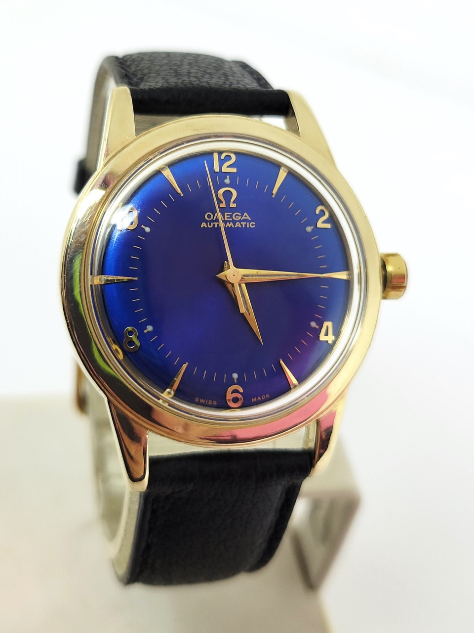 Vintage Solid 14k Gold OMEGA GX6546 Automatic Watch Cal 500 c.1958