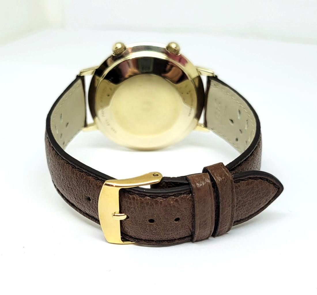 Vintage 10k GF JAEGER-LeCOULTRE Automatic MEMOVOX Alarm Watch Cal