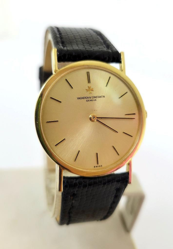 Vintage 18k VACHERON CONSTANTIN Mens Ultra Slim Winding Watch Cal