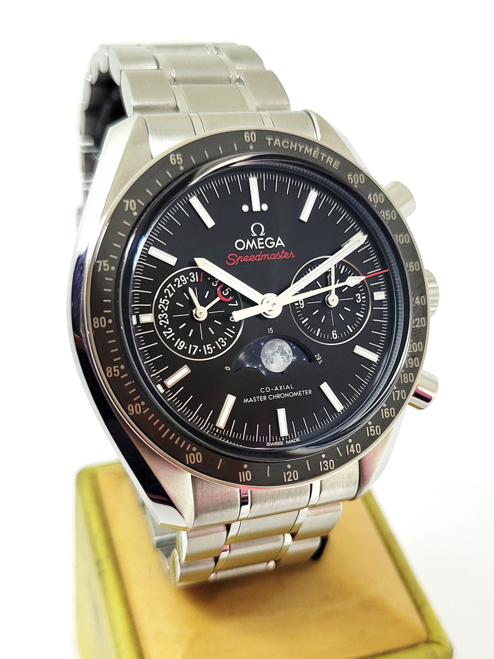 OMEGA SPEEDMASTER MOONPHASE Chronograph Automatic Watch 304.30