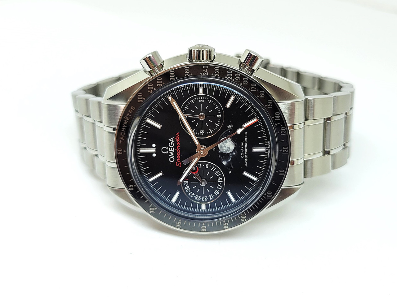 OMEGA SPEEDMASTER MOONPHASE Chronograph Automatic Watch 304.30
