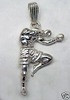NEW Silver Muay Thai Boxing pendant STRIKE LOGO DEFENSIVE with 20